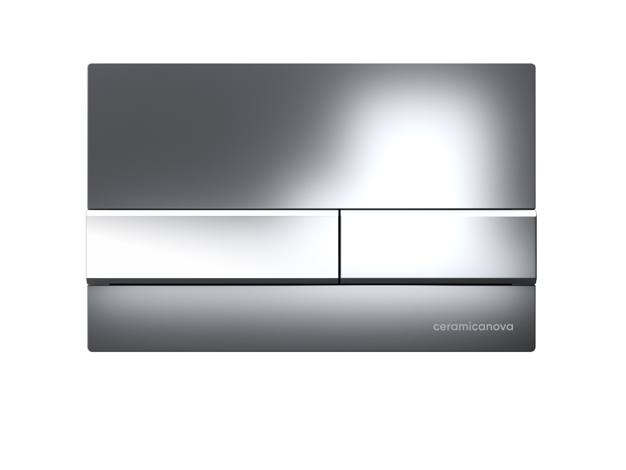 Система инсталляции для унитазов CERAMICANOVA Envision с кнопкой смыва Flat цвет хром, креплениями CN1002CH