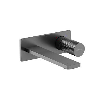 Смеситель для раковины Nexus с внутренней частью, вороненая сталь SC9013GG