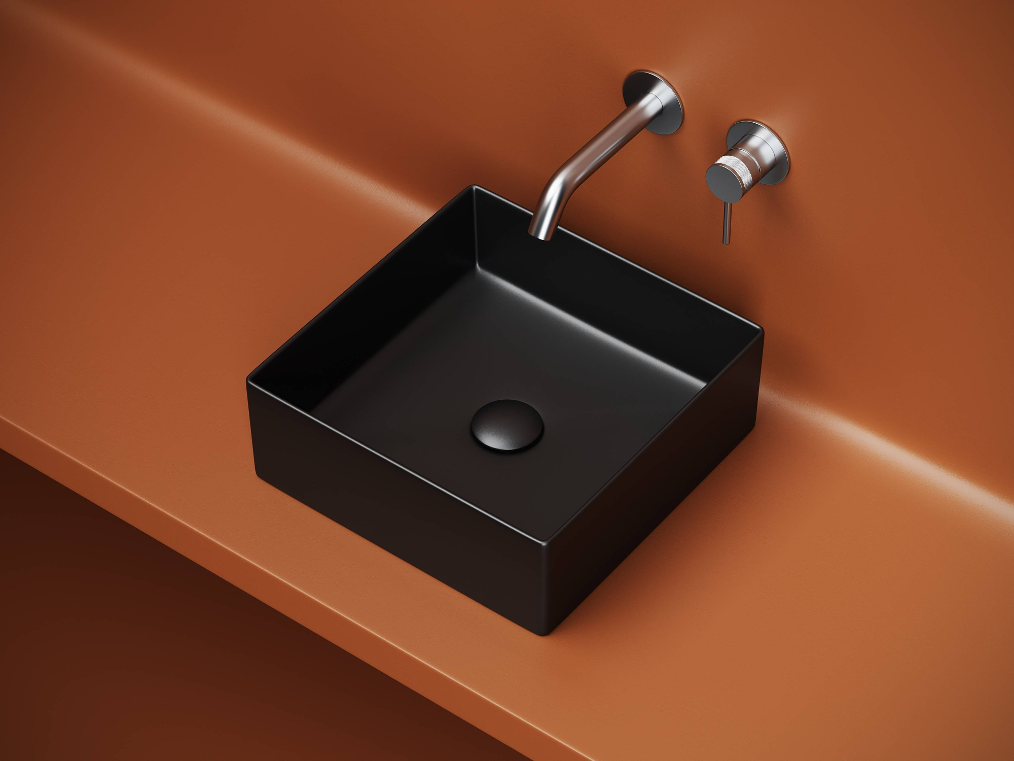 Накладная раковина CN6068MB