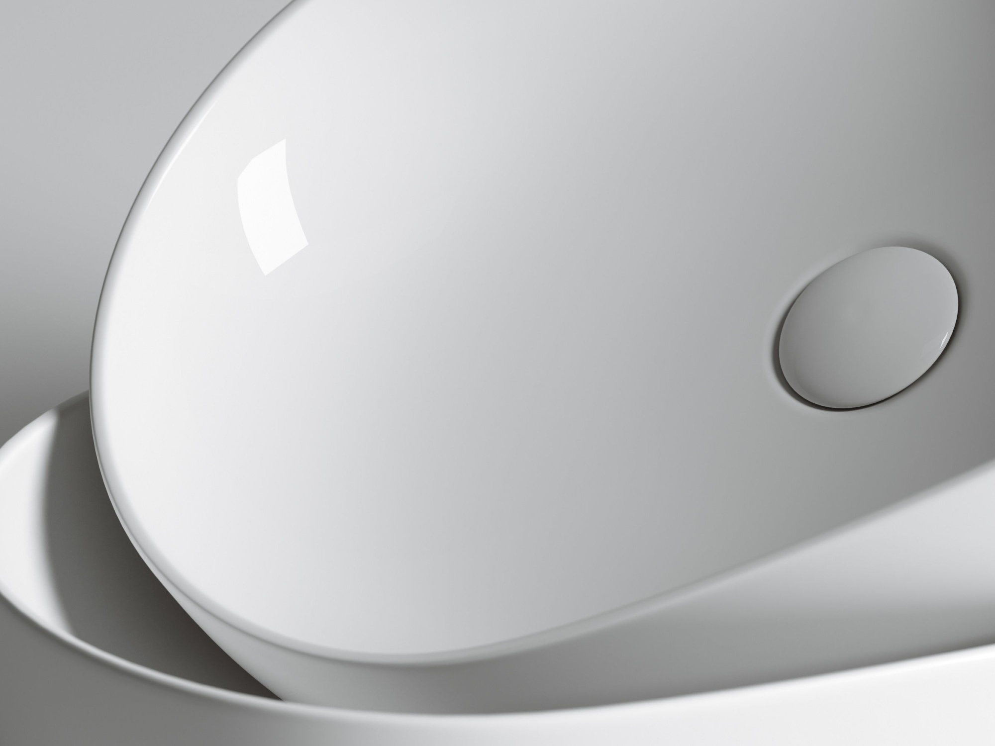 Умывальник чаша накладная овальная CN6047