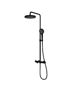 Душевая стойка Vincea Rim VSFS-2RM1MB настенная цвет черный
