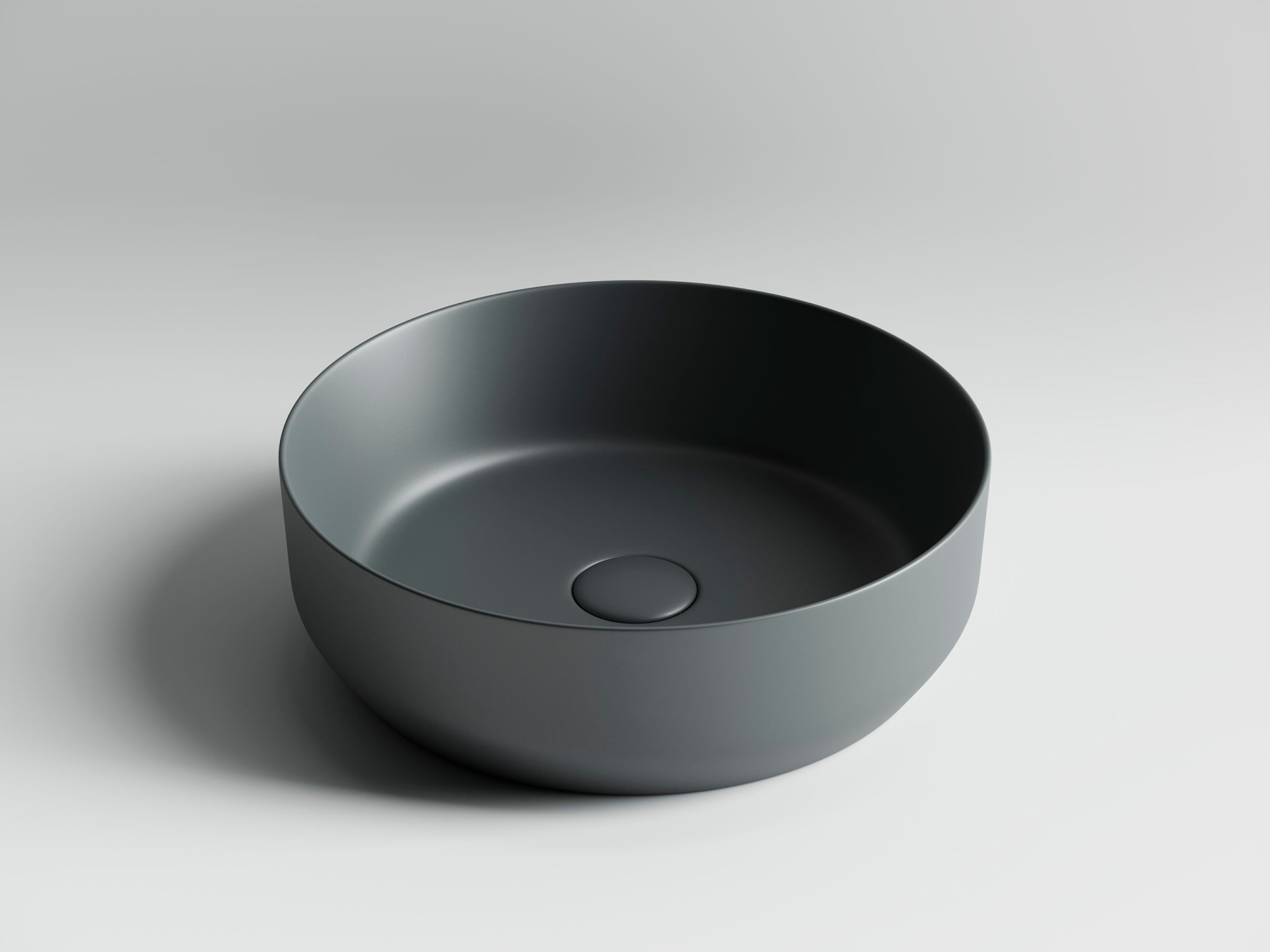 Умывальник чаша накладная круглая CN6022MDH