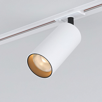 Basic System поворотный Трековый светильник 15W 4200K Diffe белый/черный