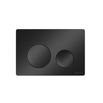 Кнопка смыва Balance, клавиши Circle, цвет черный матовый CN12-001MB