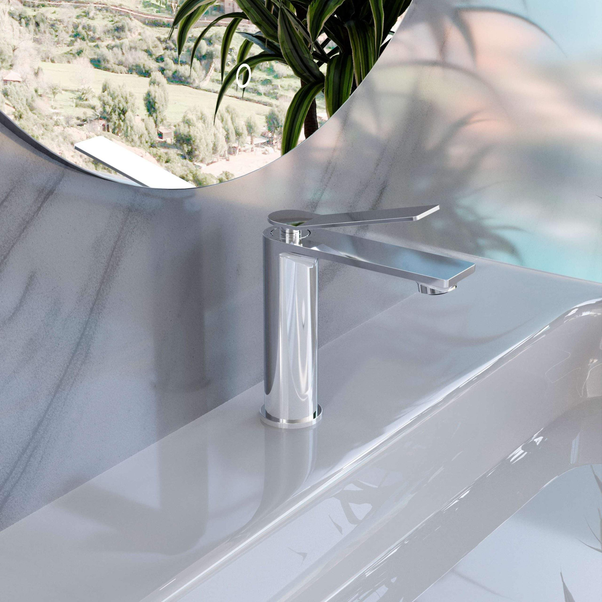 Смеситель Vincea Verse VBF-2VE1CH на раковину хром