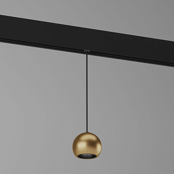 Slim Magnetic Трековый светильник 5W 4200K Event латунь