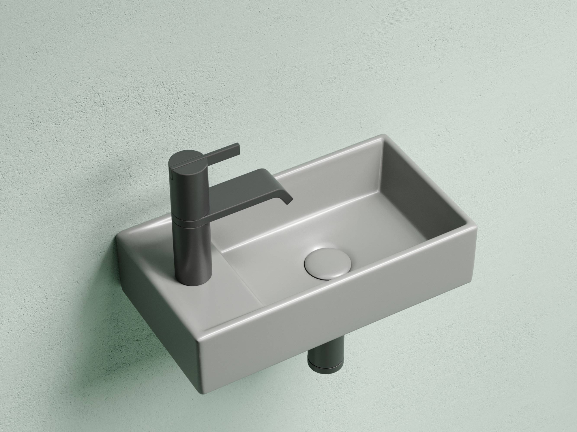 Умывальник подвесной прямоугольный CN6051RMH