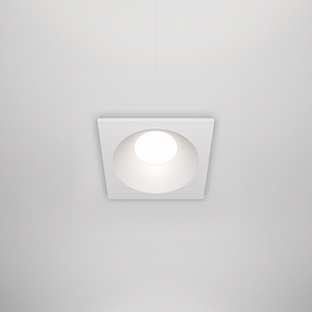 Встраиваемый светильник Maytoni Zoom GU10 1x10Вт IP 65 DL033-2-01W