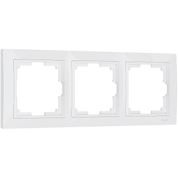 Рамка на 3 поста Snabb basic (белый) Werkel