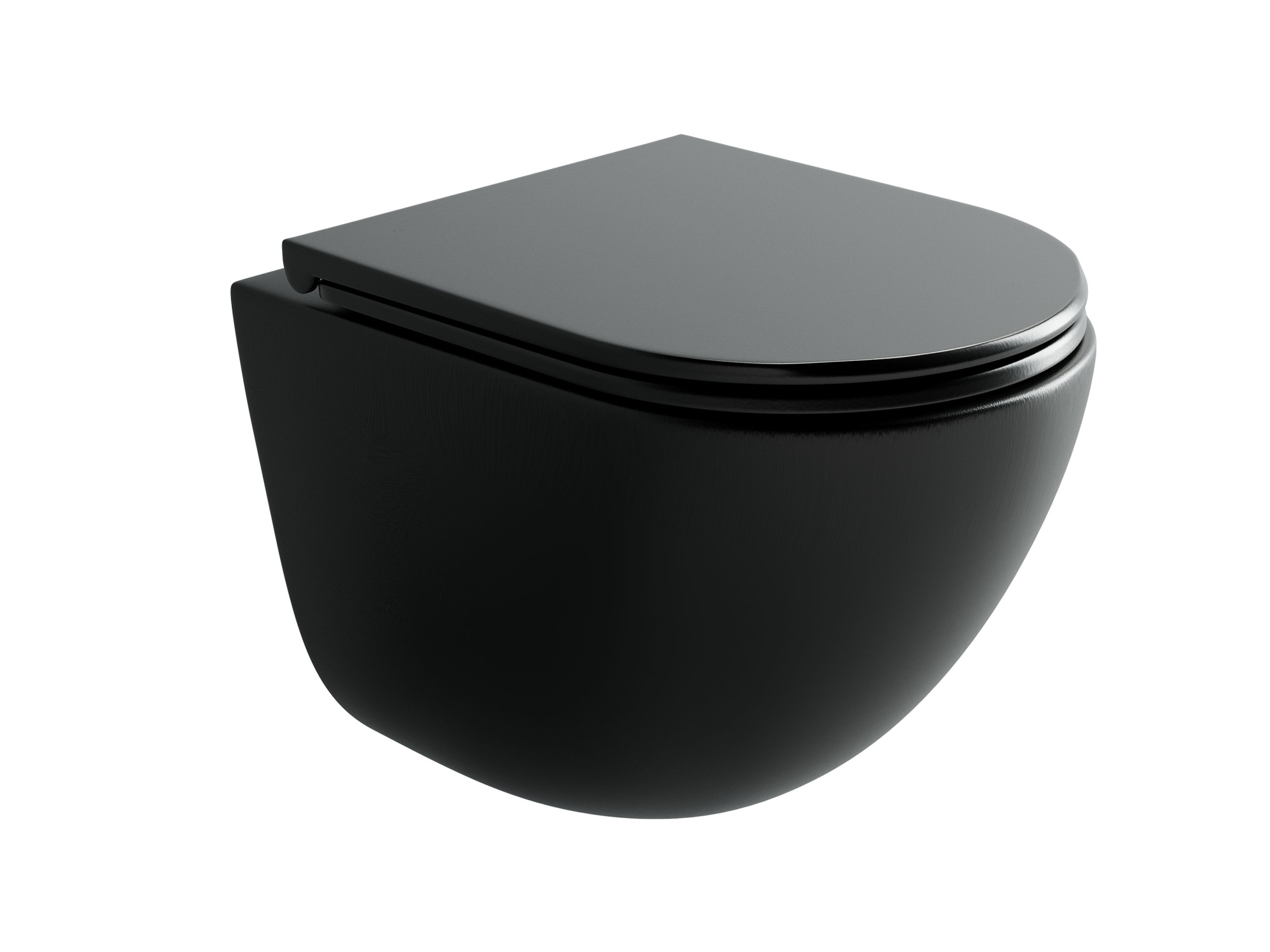 Подвесной унитаз Vogue Торнадо безободковый CN4008TMB