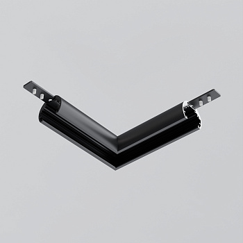 Коннектор угловой для круглого низкопрофильного шинопровода Exility Maytoni TRAM034CL-R-41B