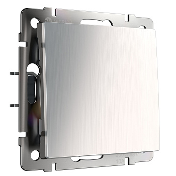 Выключатель одноклавишный (глянцевый никель) Werkel