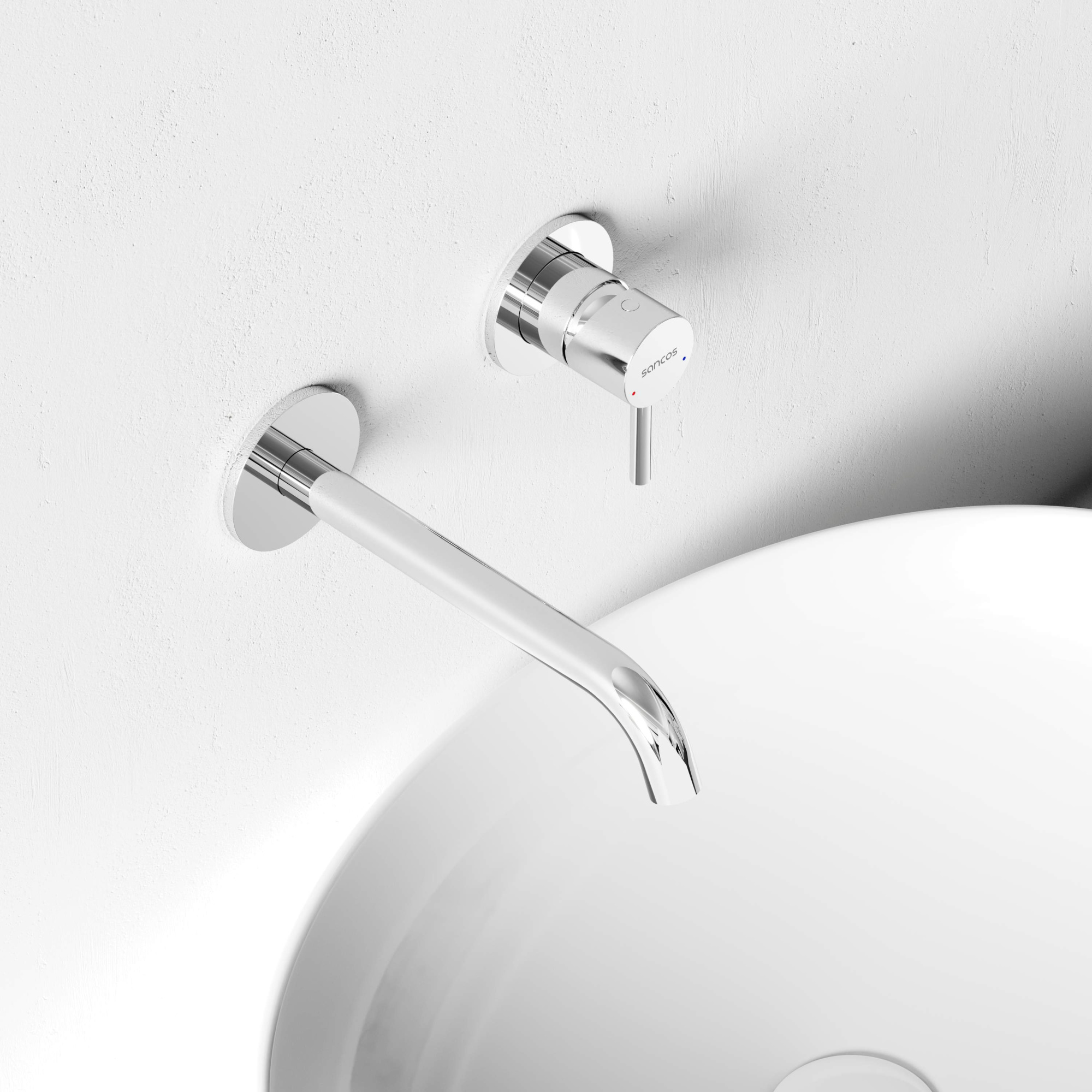 Смеситель для раковины Etna с внутренней частью, хром SC9004CH