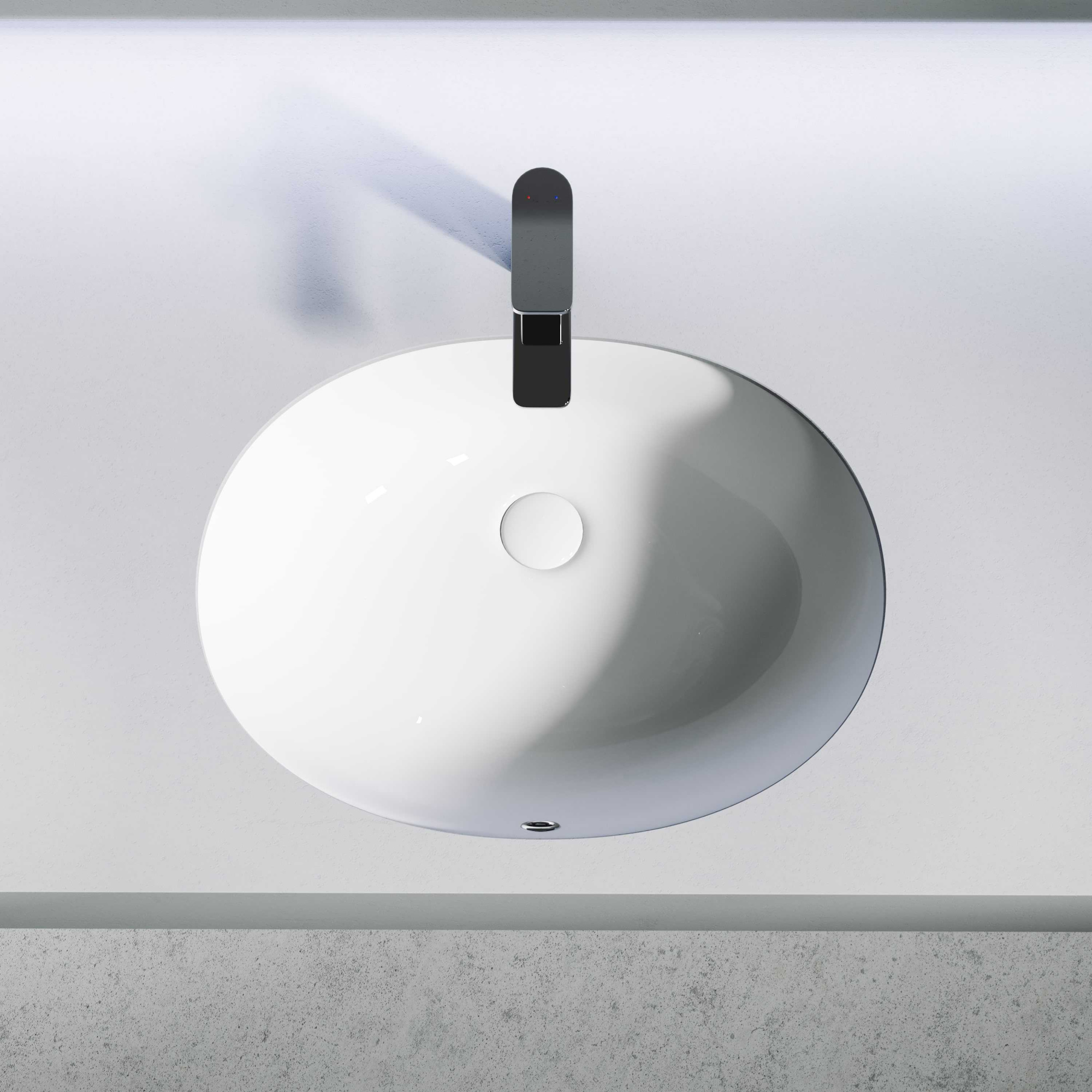 Раковина встраиваемая под столешницу CN6076