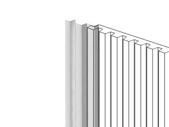 Финишный молдинг LF129A NP HIWOOD