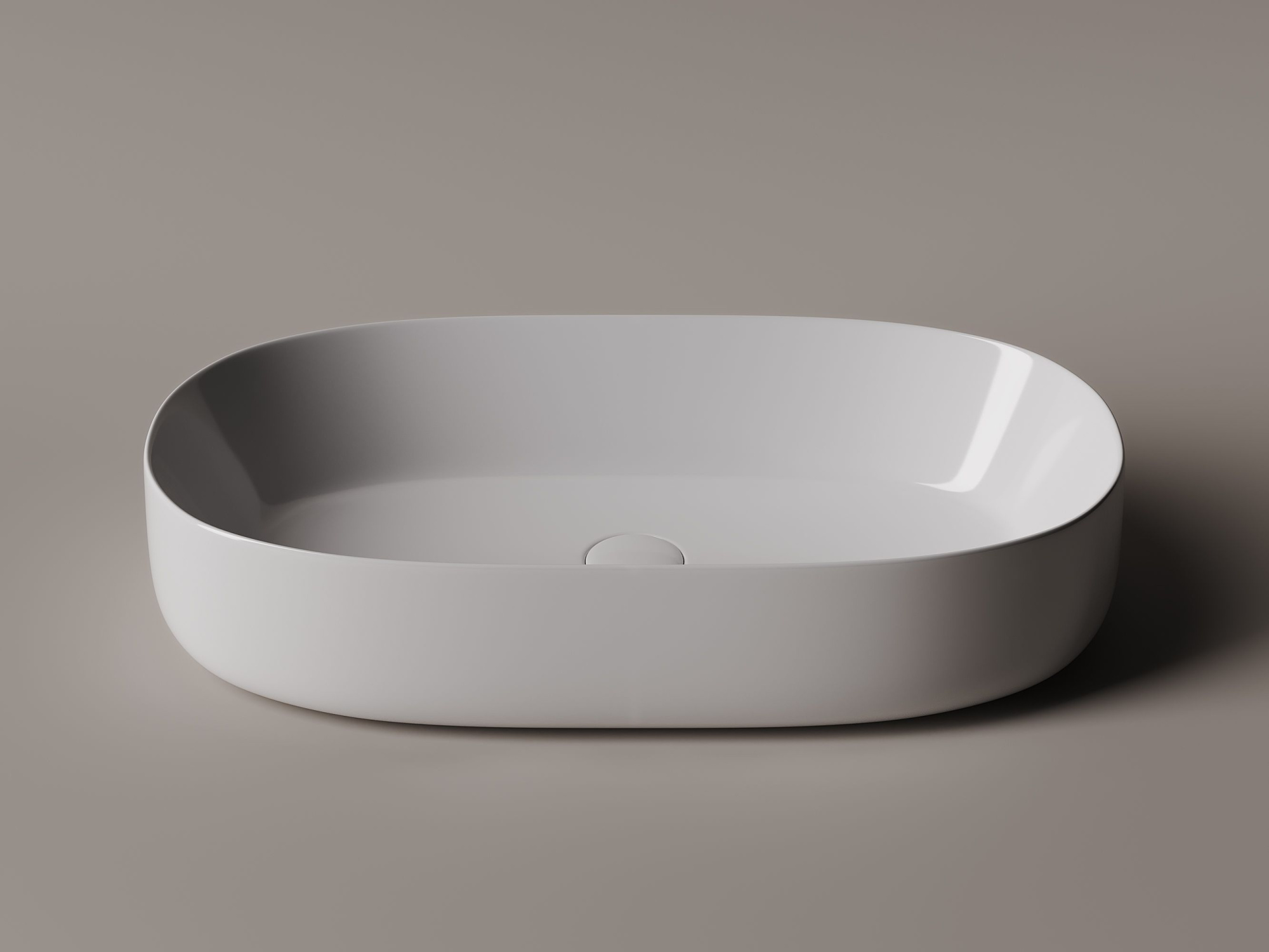 Умывальник чаша накладная овальная CN5022