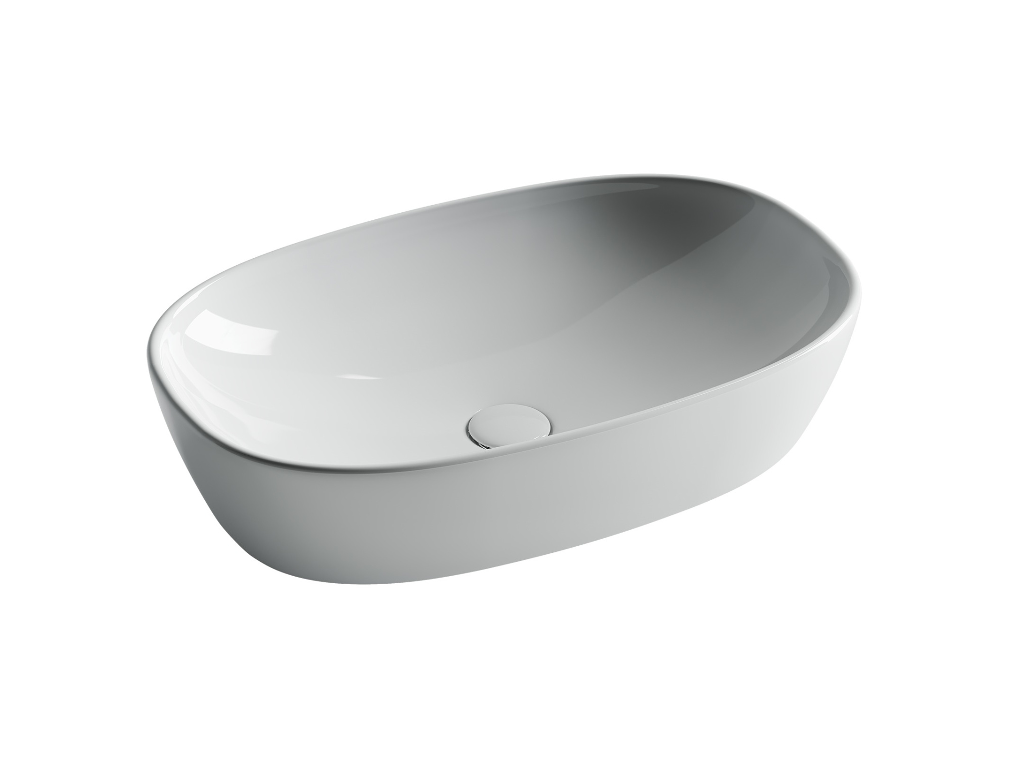 Умывальник чаша накладная овальная CN5039