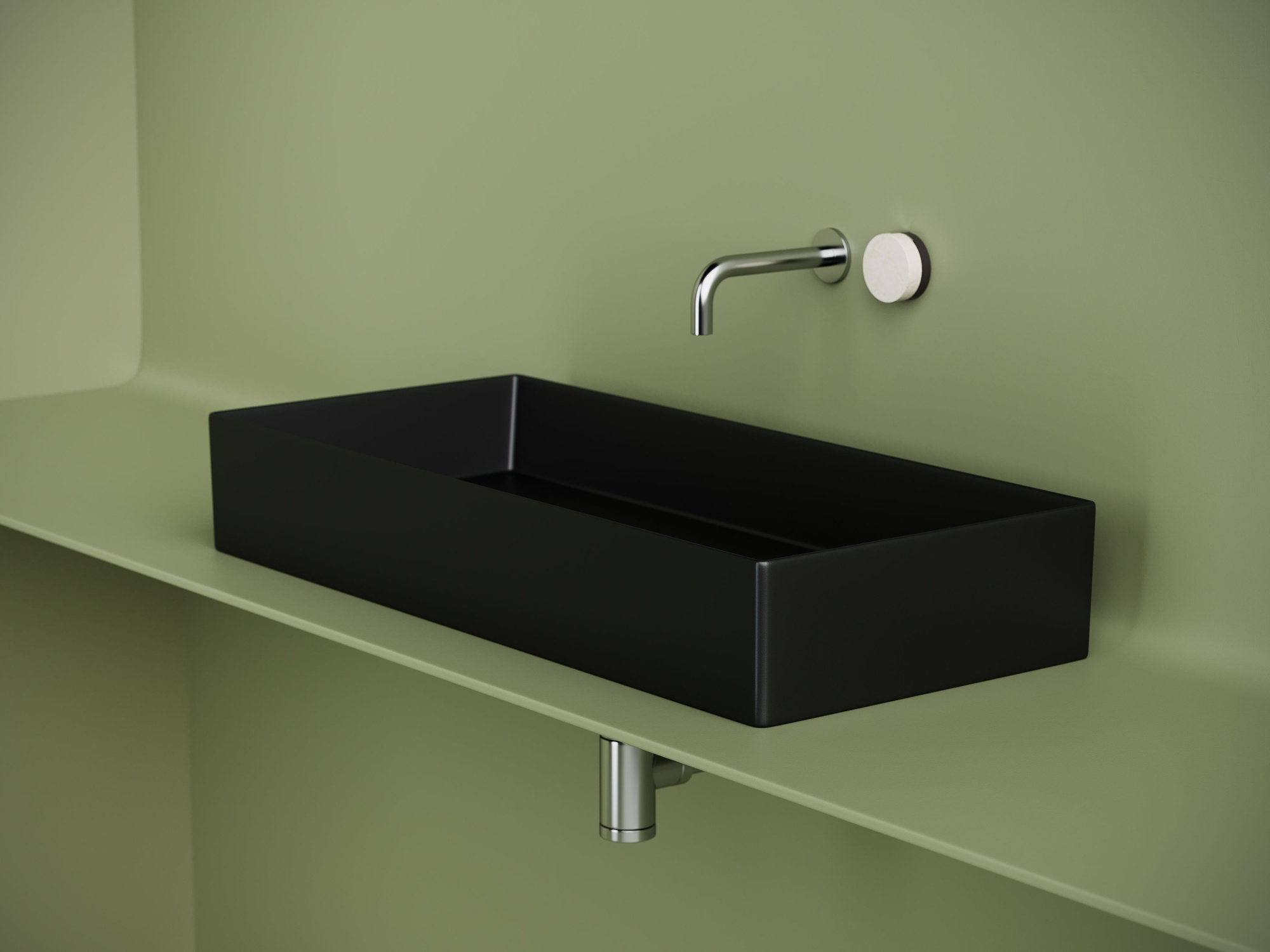 Накладная раковина CN6072MB