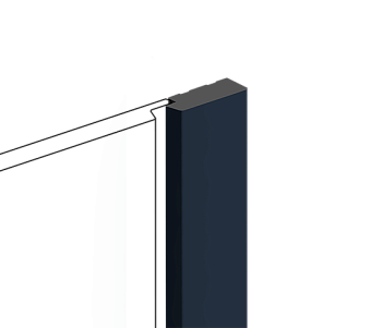 Финишный молдинг LF124B BU22 HIWOOD