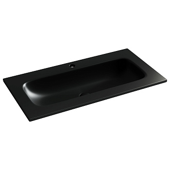 Раковина накладная мебельная Grace прямоугольная с отверстием под смеситель CN7019MB