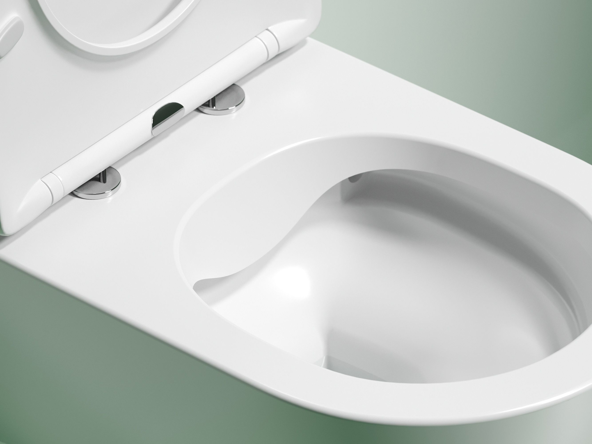 Подвесной унитаз Modena Rimless CN6063MW