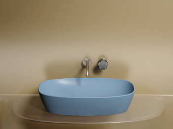 Умывальник чаша накладная овальная CN6049ML