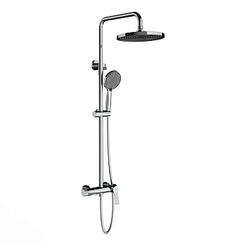 Душевая стойка Vincea Arco VSFS-4AR1CH настенная цвет хром