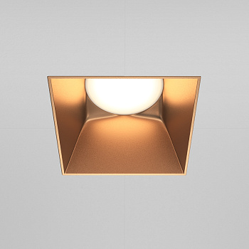 Встраиваемый светильник Maytoni Share GU10 1x20Вт DL051-01-GU10-SQ-WMG