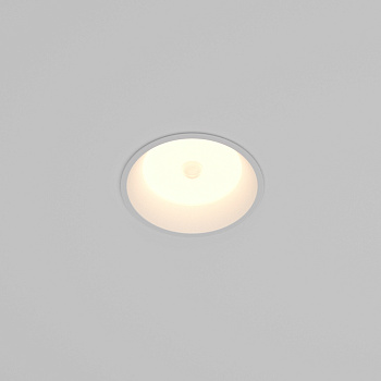 Встраиваемый светильник с датчиком движения и освещенности Maytoni Okno 3000K 8Вт 100° DL055-8W3K-SEN-W