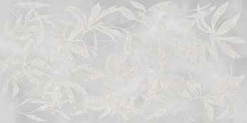 60x120 ArtWall Цветы Серый Матовый