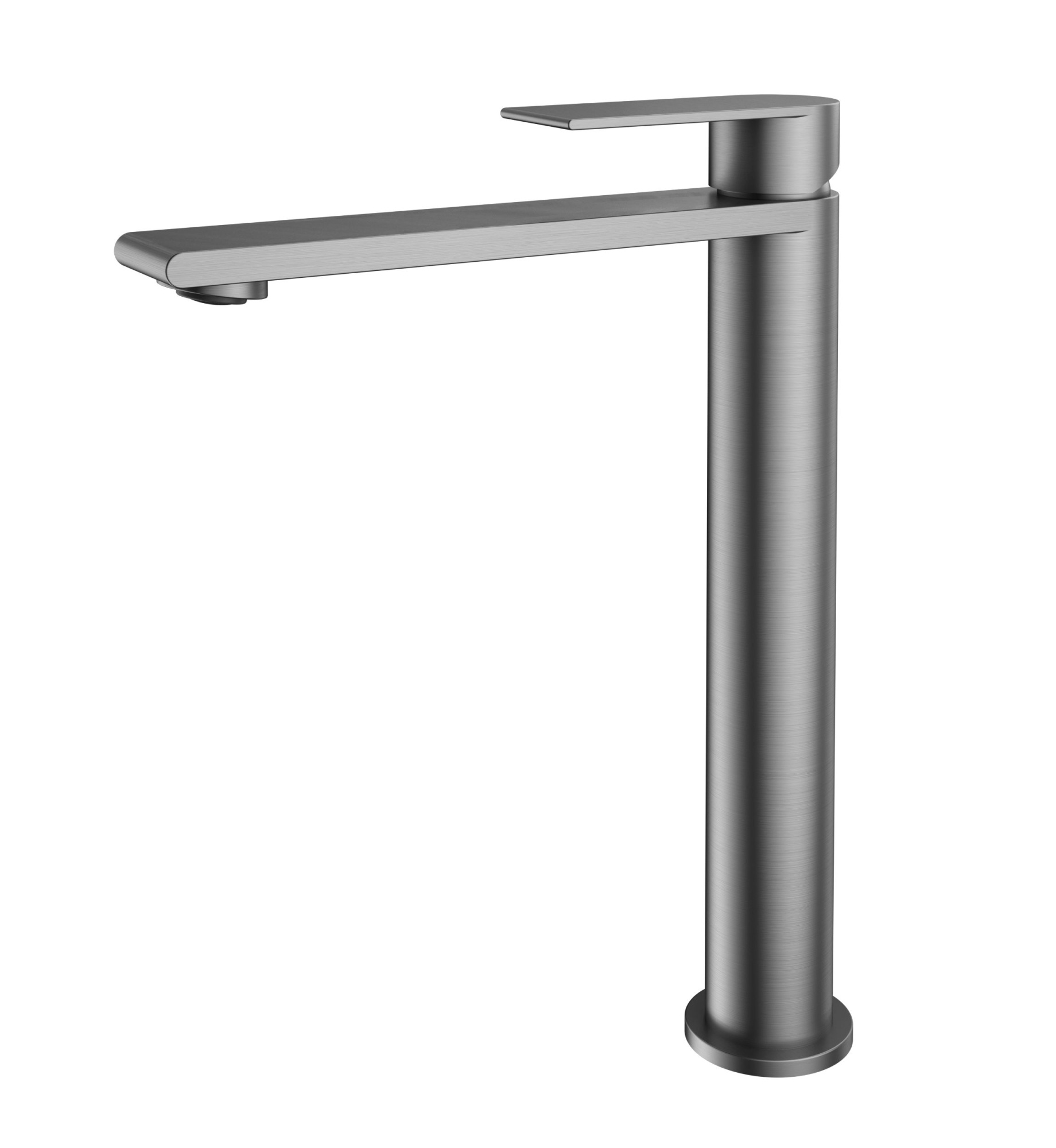 Смеситель Vincea Vogue (SS) VBF-2VS2GM на столешницу/на раковину вороненая сталь