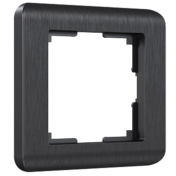 Рамка на 1 пост Stream (графит) Werkel