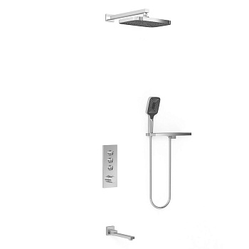 Душевая система Vincea VSFW-431T1RCH встраиваемая в стену цвет хром