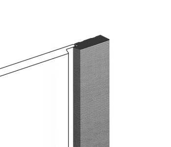 Финишный молдинг LF124B S339S HIWOOD