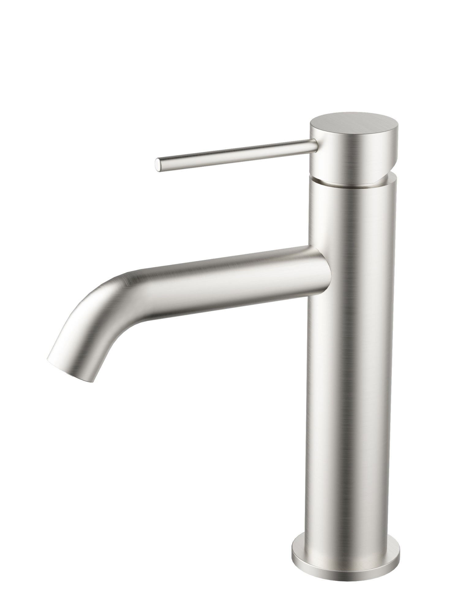 Смеситель Vincea City VBF-2C1BN на раковину сатин (брашированный никель)