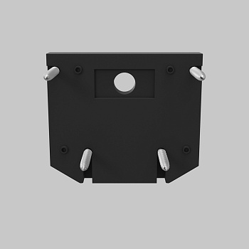 Торцевая заглушка для демпферного шинопровода, черная, 1шт. Maytoni TRA034D-EC-422B