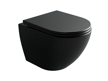 Подвесной унитаз Metropol Торнадо безободковый CN4002TMB