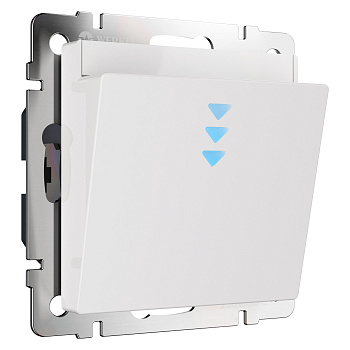 Электронный карточный выключатель (белый глянцевый) Werkel