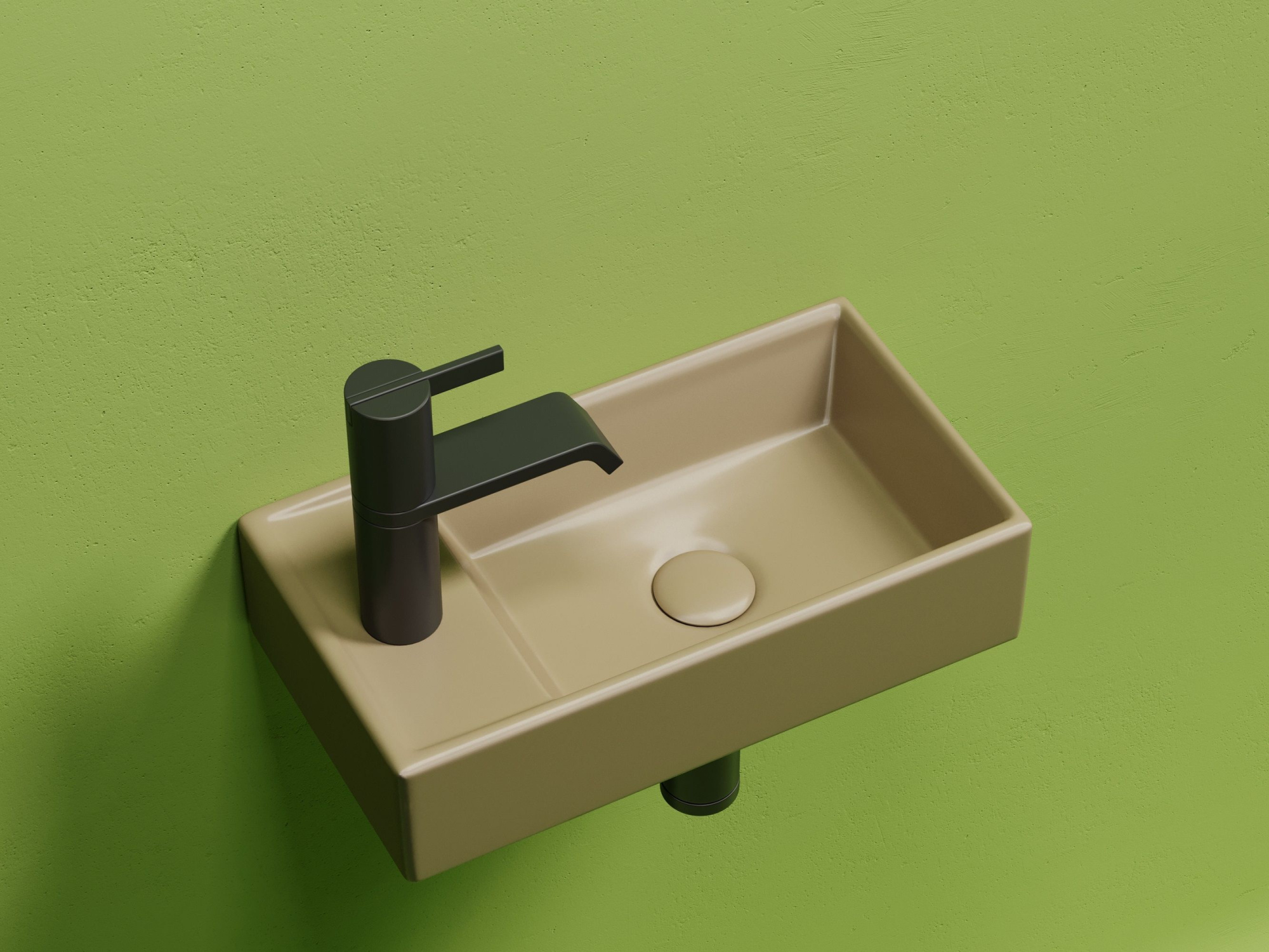 Умывальник подвесной прямоугольный CN6051RMC