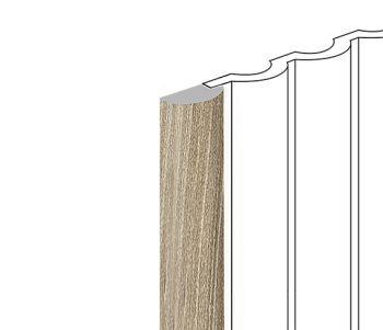 Финишный молдинг LF140B BR496 HIWOOD