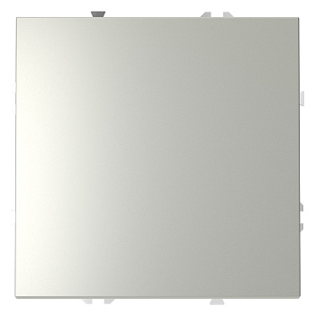 Проходной переключатель встраиваемый VOLTUM S70 одноклавишный 10А, (сталь)