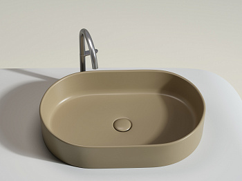 Умывальник чаша накладная овальная CN6048MC