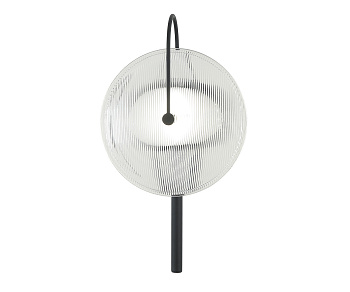 08439,19(21) Настенный светильник Мелисса черный