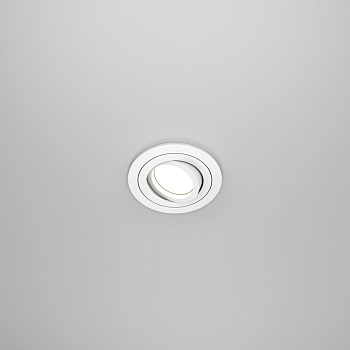 Встраиваемый светильник Maytoni Atom GU10 10Вт DL023-2-01W