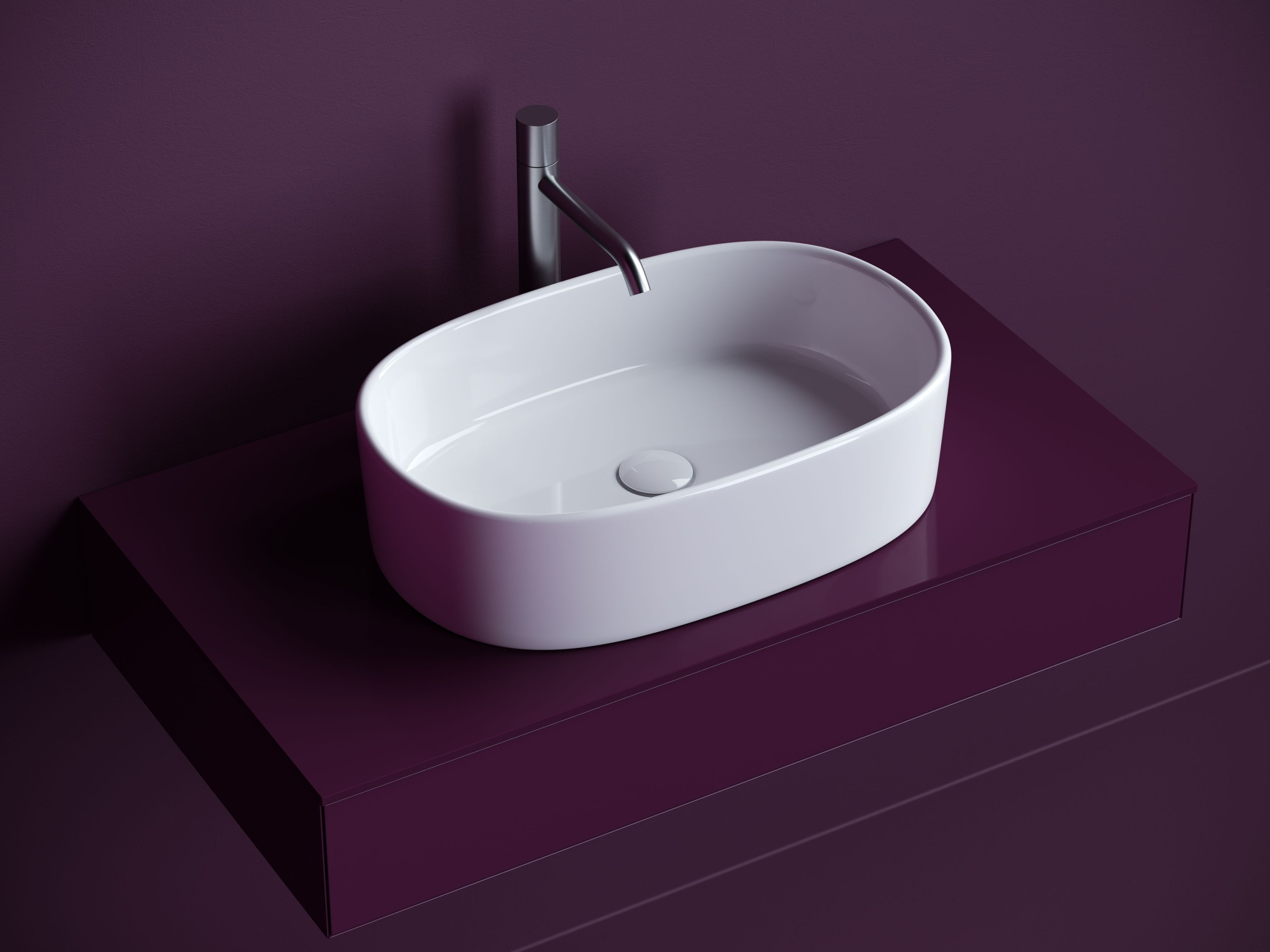 Накладная раковина CN6075