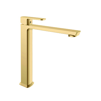 Смеситель Vincea Next VBF-1N2BG на столешницу брашированное золото