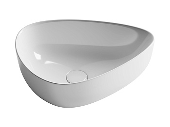 Умывальник чаша накладная ассиметричной формы CN5026