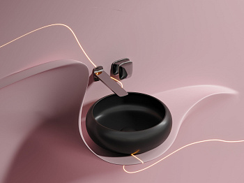 Умывальник чаша накладная круглая CN6050MB