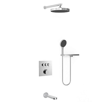 Душевая система Vincea Inspire VSFW-431I2RCH встраиваемая в стену цвет хром