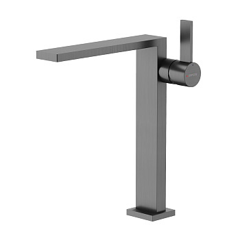 Смеситель для раковины высокий Linn, вороненая сталь SC9020GG
